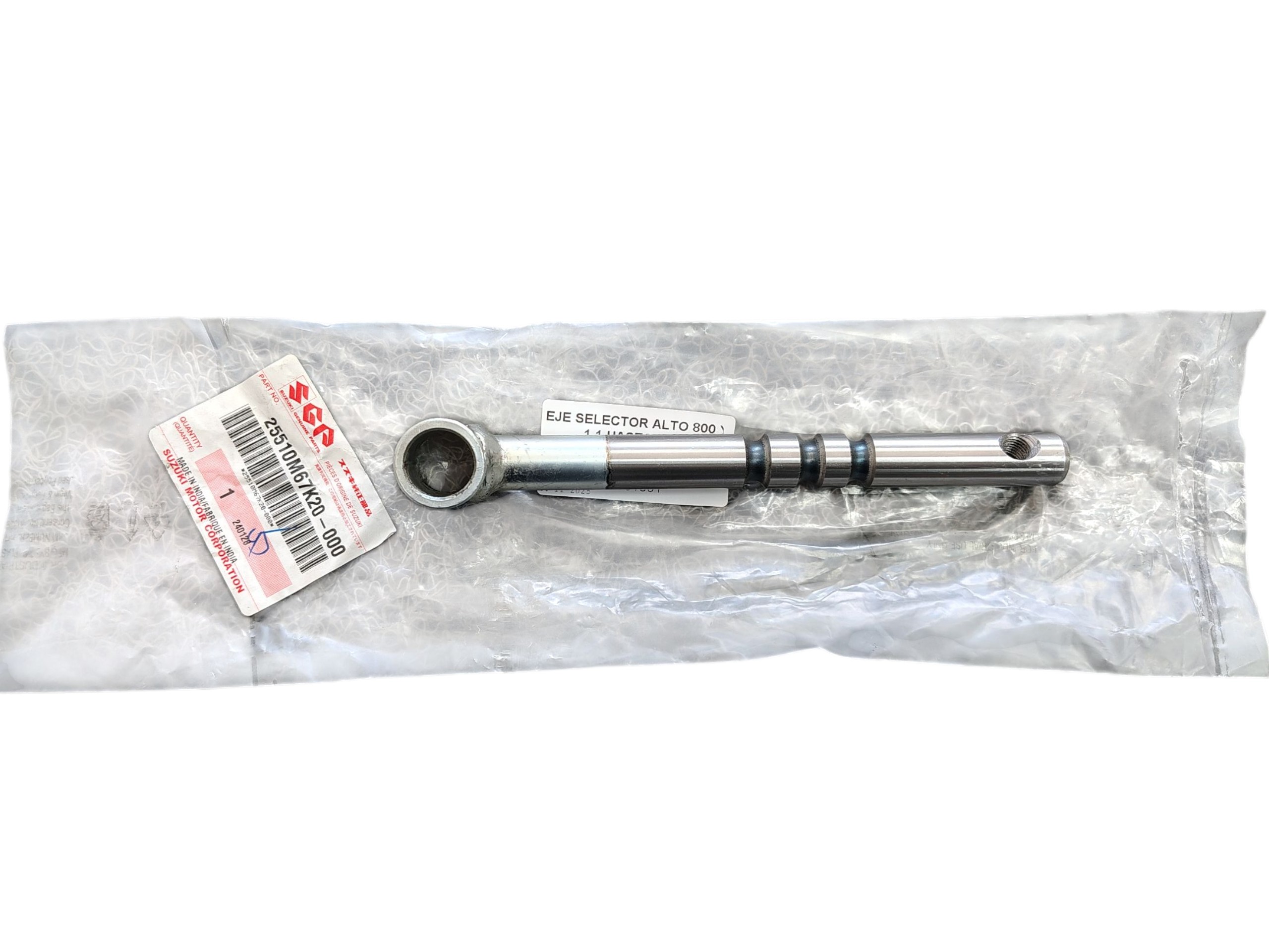 EJE SELECTOR ALTO 800 Y 1.1 HASTA 2013 2