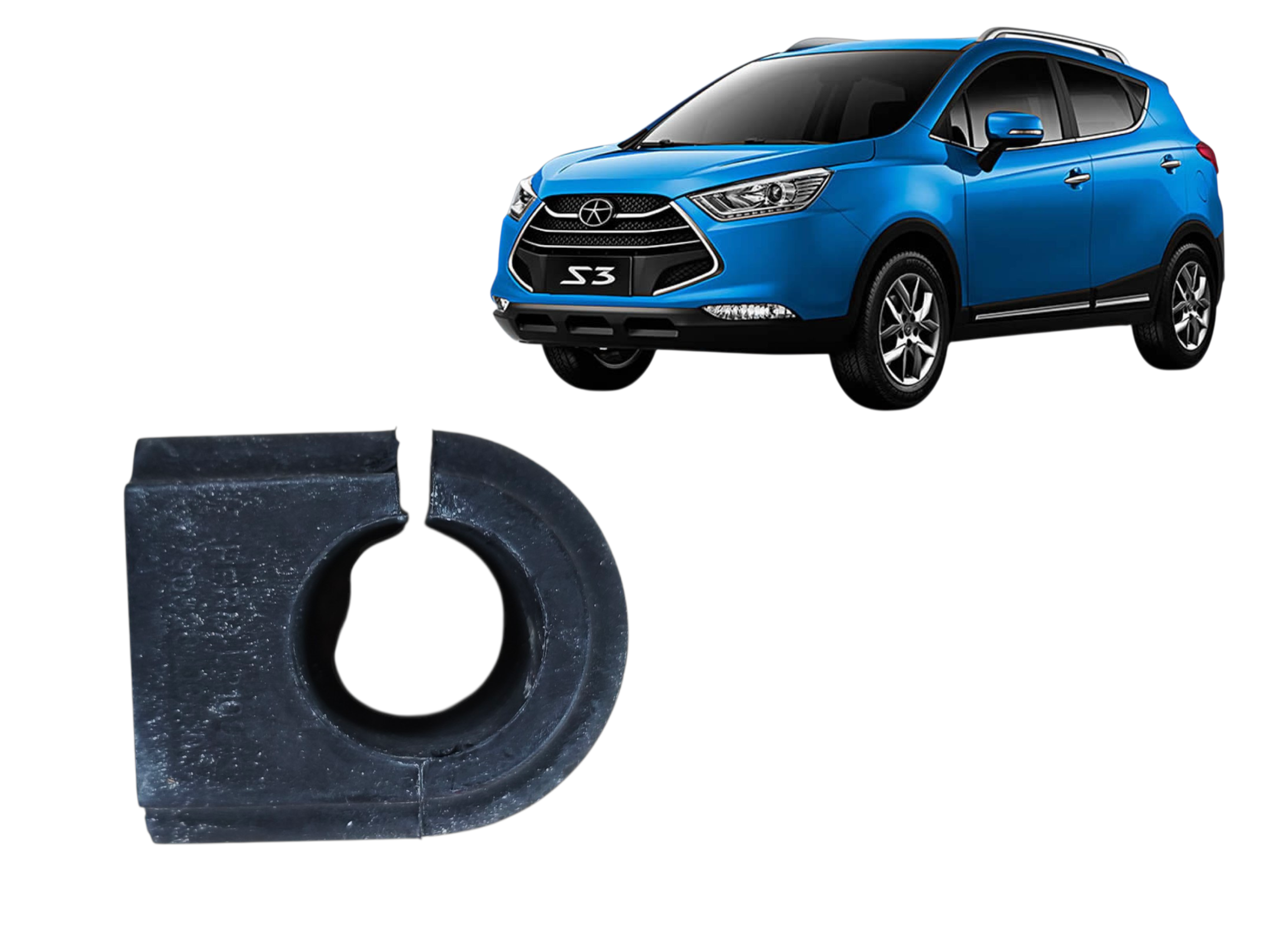 GOMA BARRA ESTABILIZADORA JAC S3/JS3/J4 3