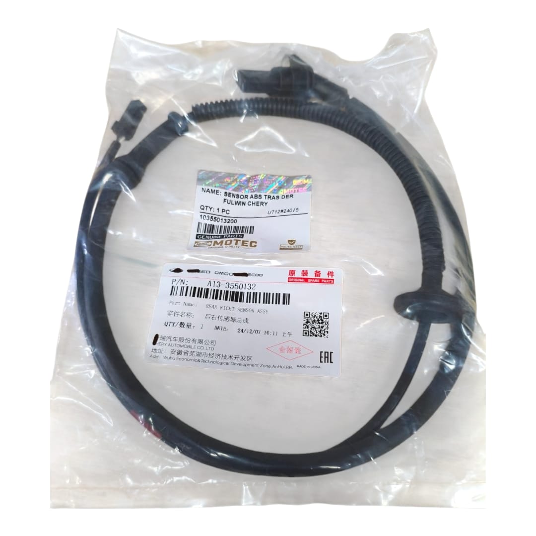 SENSOR ABS TRAS DER FULWIN CHERY 3