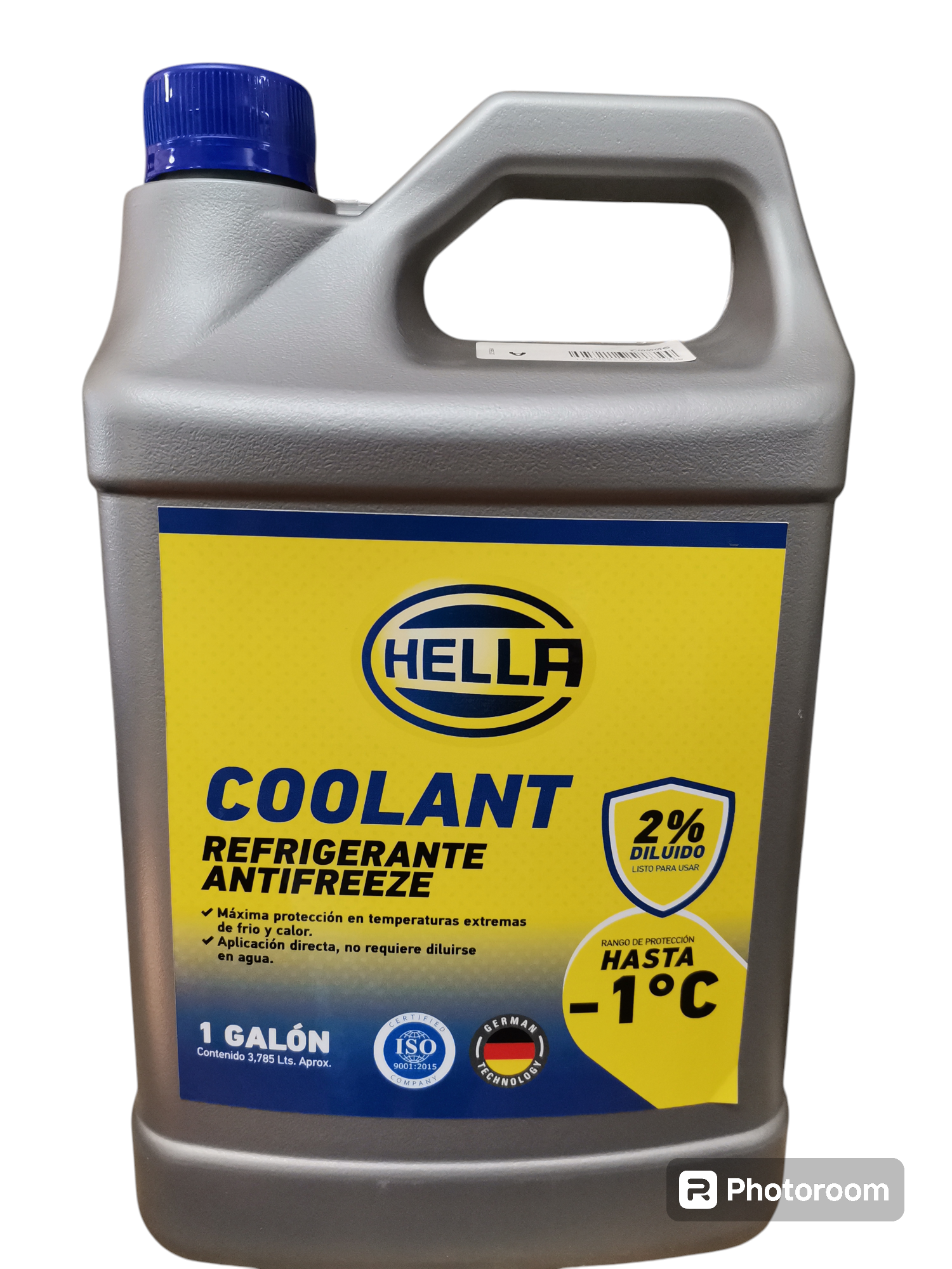 REFRIGERANTE HELLA COOLANT VERDE