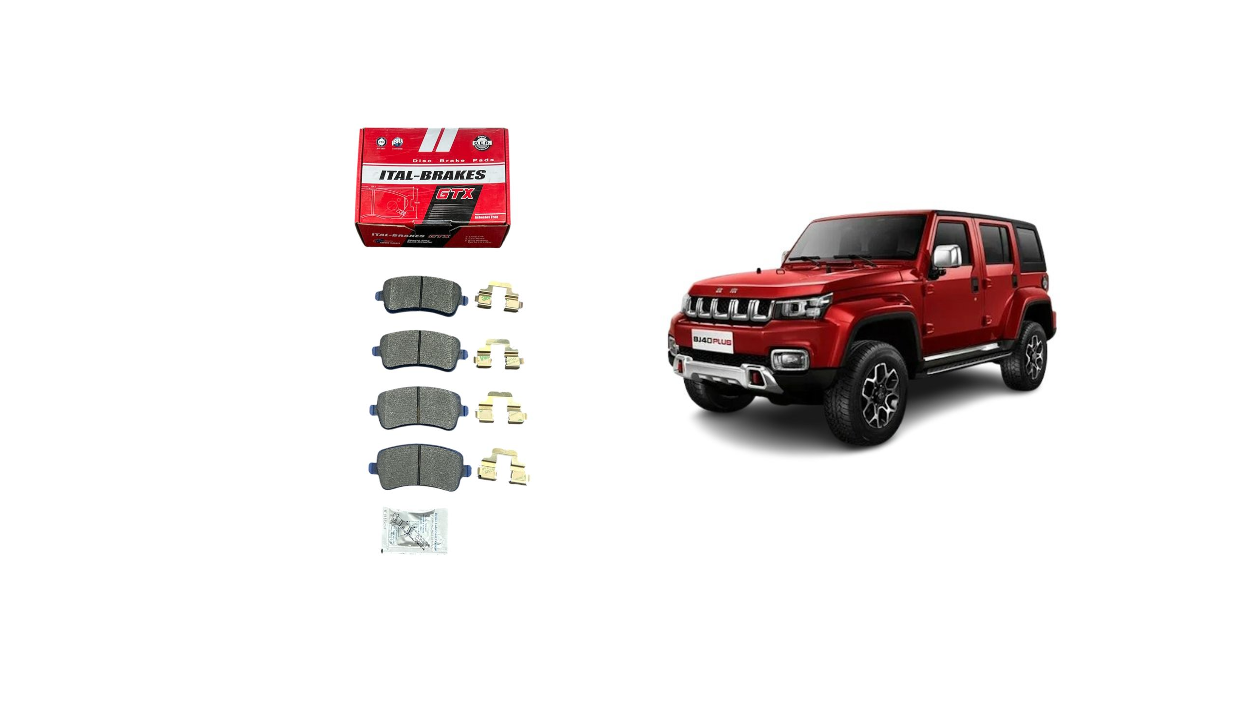 PASTILLA FRENO TRASERA 2.0 BJ40 PLUS-TIG